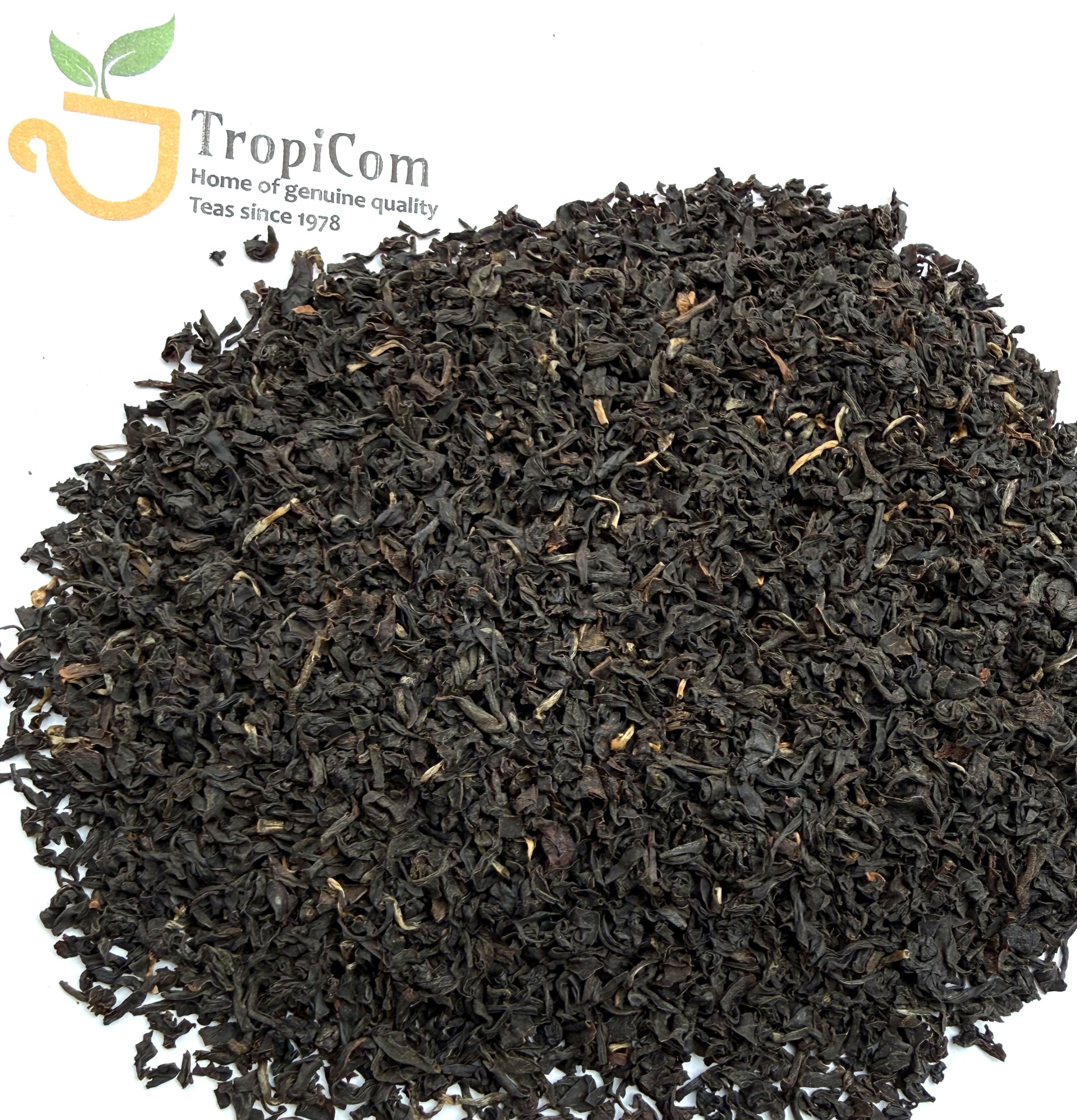ASSAM GFBOP – Black loose leaf Breakfast tea. New season 225g – 1.8 Kgs
