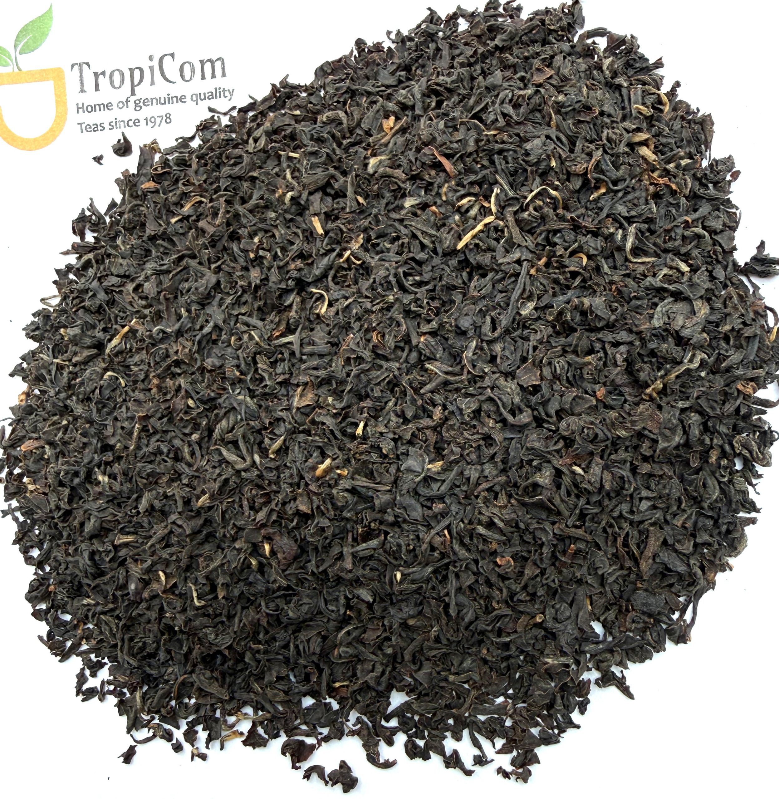 ASSAM GFBOP – Black loose leaf Breakfast tea. New season 225g – 1.8 Kgs - Image 2